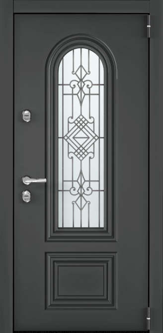 SNEGIR PRO-C PP, Панель MDF с лакокрасочным покрытием, S60G-25, ЛКП Графит в Нижневартовске